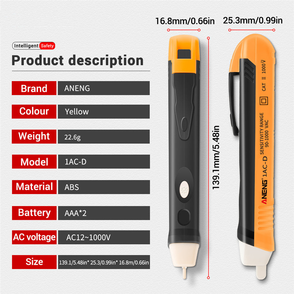 Stylo électrique de sécurité d'alarme sonore et lumineuse Firewire LED