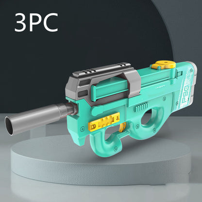 Pistolet à eau électrique P90, jouets high-tech pour enfants, piscine de plage extérieure, grande capacité, pistolet à eau de projection de Gel d'été pour adultes, nouveau