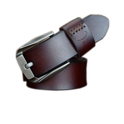 Ceinture homme en cuir à boucle ardillon