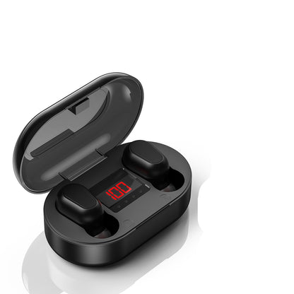 Mini trådlösa Bluetooth-hörlurar 5.0 dubbla öronsnäckor