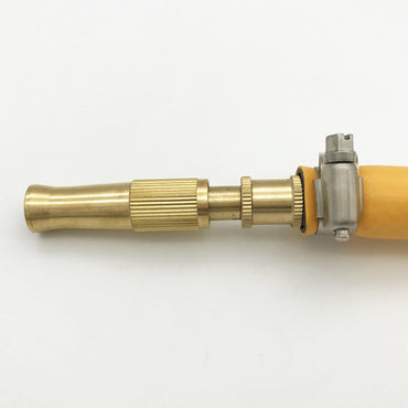 High Pressure Adjustable Brass Hose Nozzle