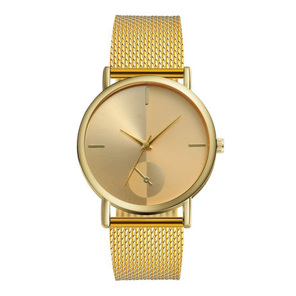 Compatible with Apple, Hot Fashion Simple Style New Ladies Hook Buckle Alloy Watches Women Wristwatch Quartz Female Clock Gifts Relogios Feminino