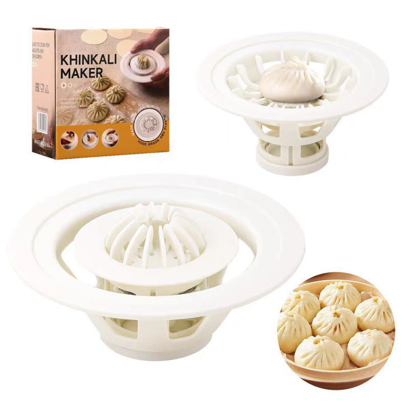Popular Small Tools Jinkali Steamed Bun Mold, Dumpling Mold, Shaomai Tool, Steamed Bun Maker, Kitchen Gadgets