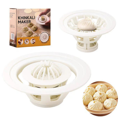 Popular Small Tools Jinkali Steamed Bun Mold, Dumpling Mold, Shaomai Tool, Steamed Bun Maker, Kitchen Gadgets