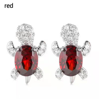 Cute Little Animal Niche Design Earrings Jewelry Stud Earrings