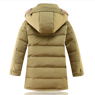 -30 degrés vestes d'hiver pour enfants en duvet de canard rembourré vêtements pour enfants grands garçons chaud hiver vers le bas manteau épaississement vêtements d'extérieur