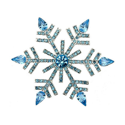 Broche flocon de neige de Noël