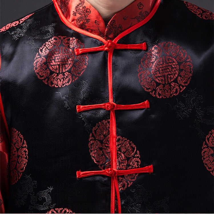 Tang Suit Bridegroom Xiuhe Clothing Republic Of China Robe