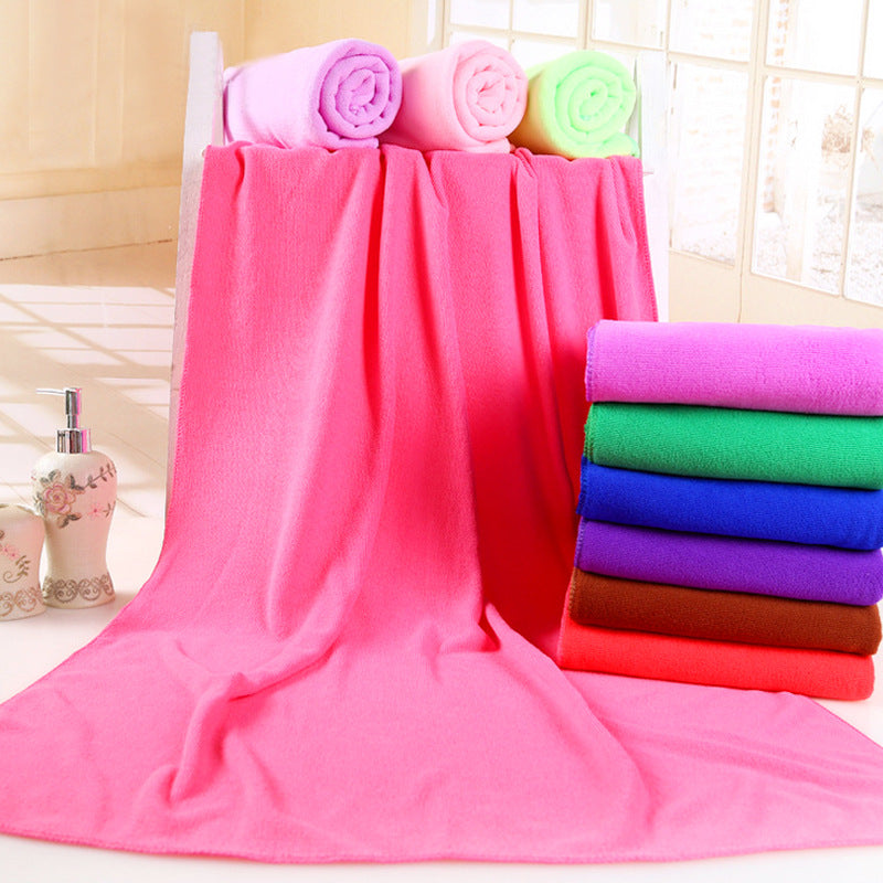 Microfiber bath towel beach towel