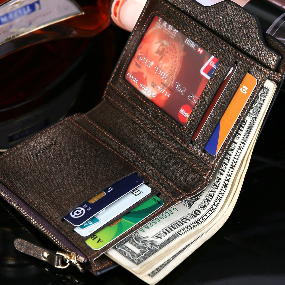 Gold Sand Business Men's Wallet