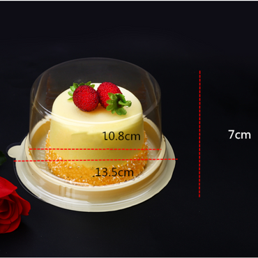 Cake Packaging Box Transparent Round Blister Box