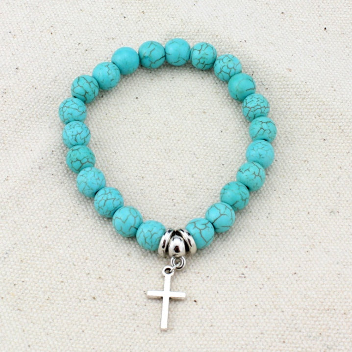 Boho Vintage Turquoise Bracelet - Stylish Fashion Jewelry