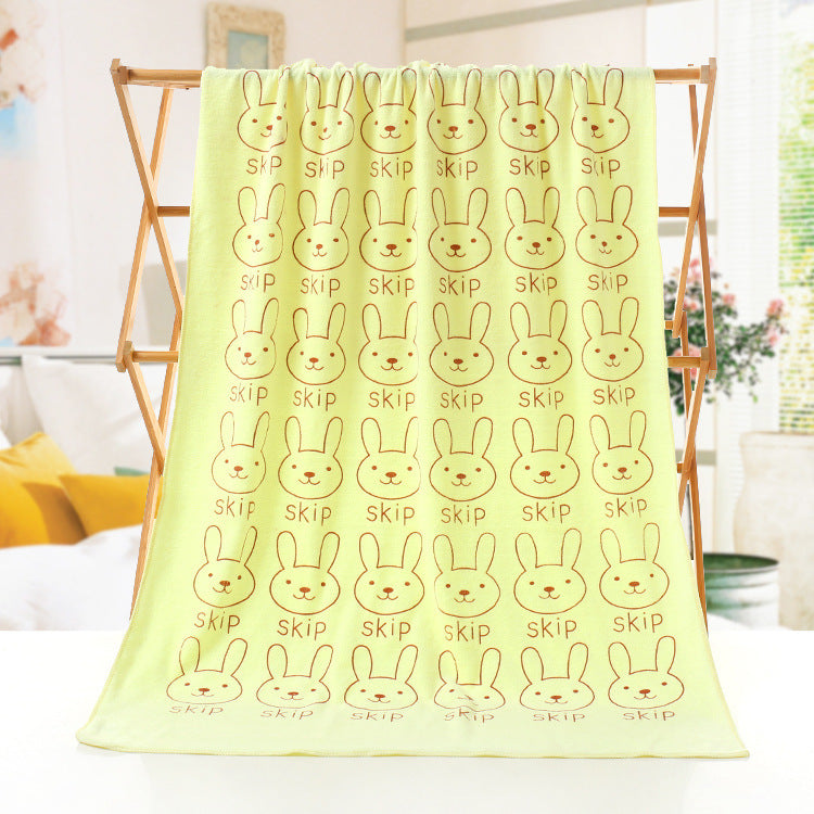 Bath towel beach towel cartoon print