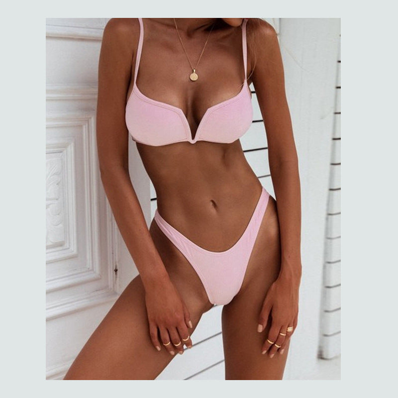 Thong bikini kvinnor baddräkt