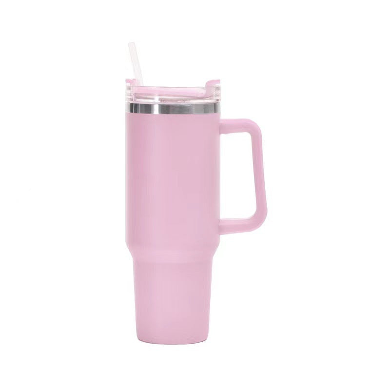 Tasse isotherme en acier inoxydable 40oz Paille Bingba