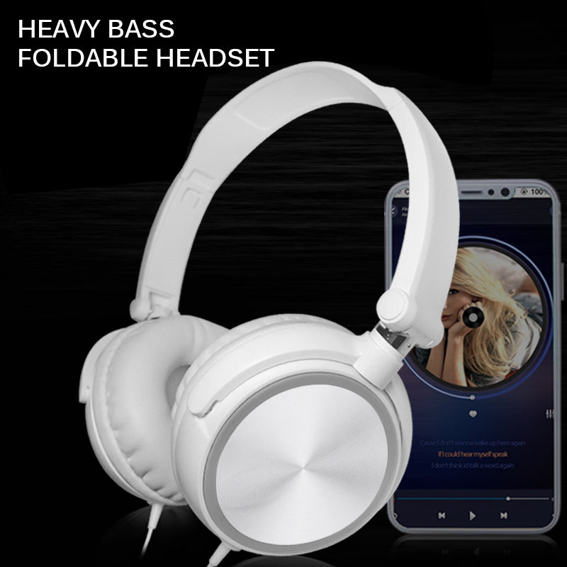 Headband Type Sound Channel Portable Over-Ear Headphones