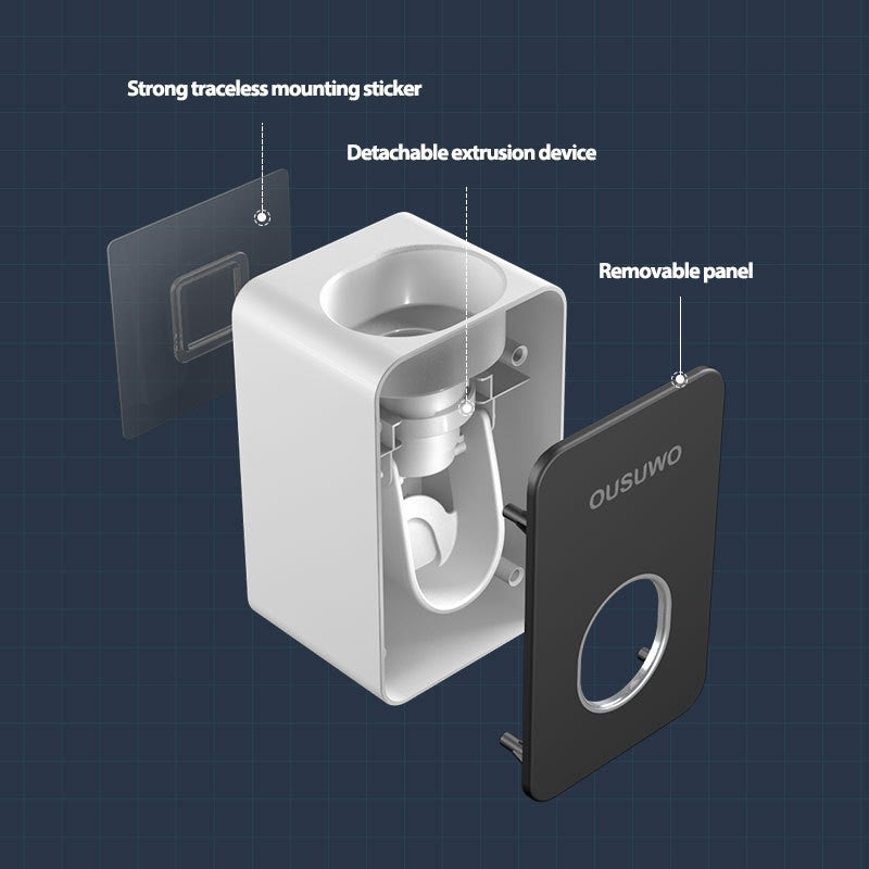 Automatic toothpaste squeezer