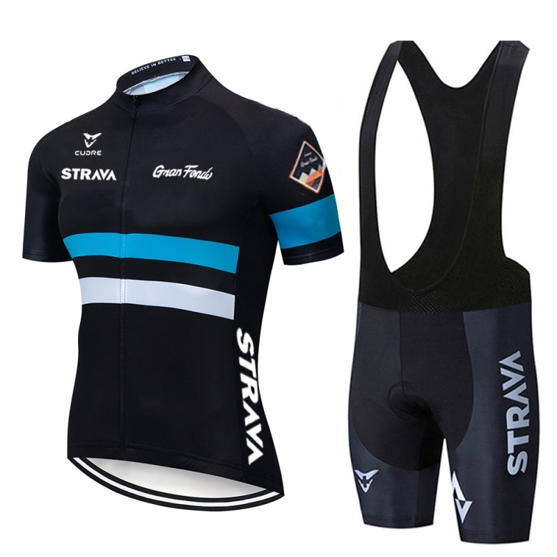 Maillot de cyclisme d'été pour hommes, vêtements de vélo, ensemble de vêtements de vélo