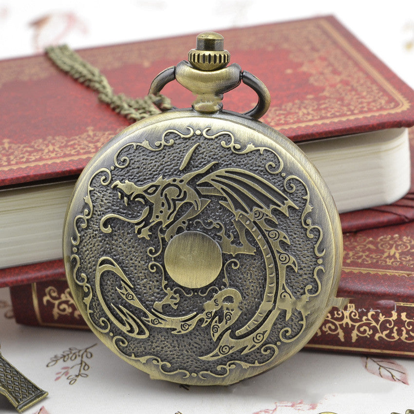 Jin Shiying Men's Lanyard Pocket Watch