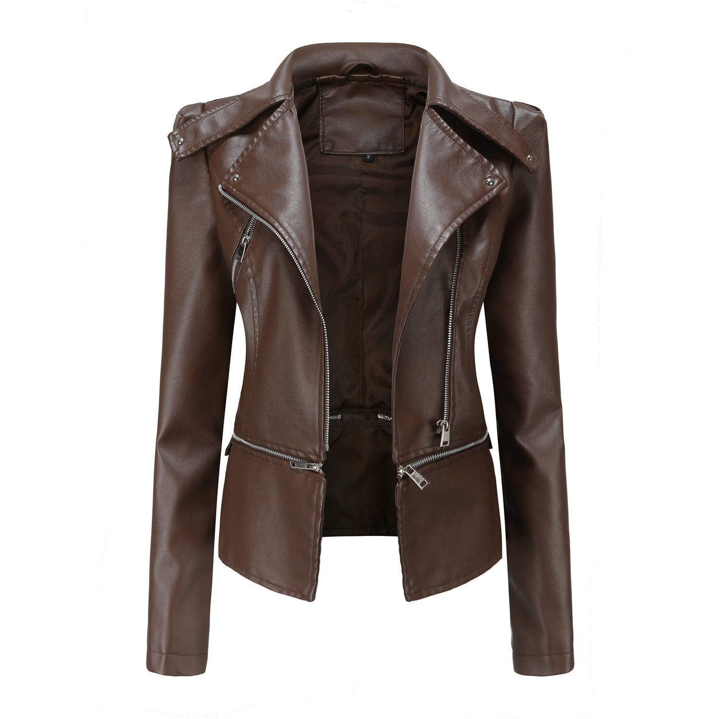 Veste de moto en cuir