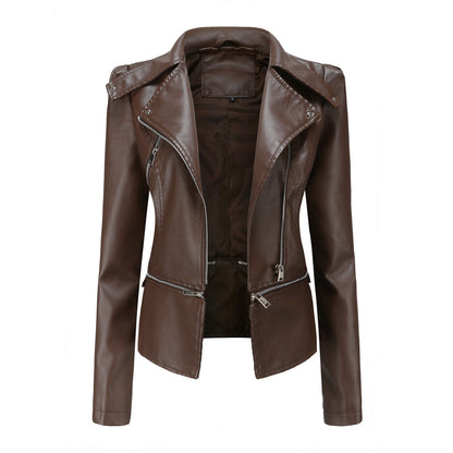 Veste de moto en cuir
