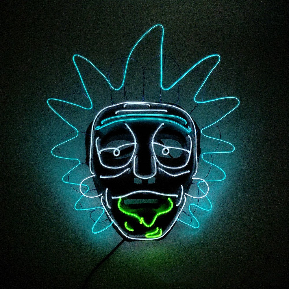 LED Makeup Ball Party Fluorescent Mask