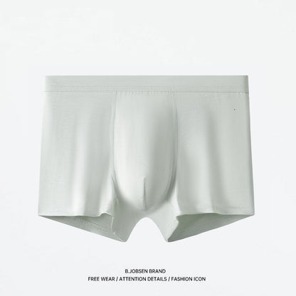 Antibacterial Crotch Plus Size Summer Breathable Thin Boys Boxer Briefs Heads