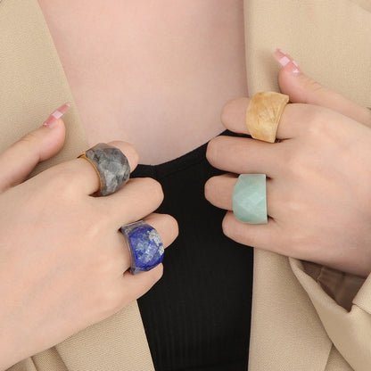 Dammode Natursten Ring