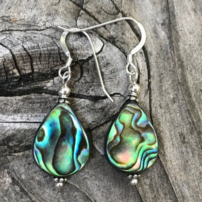 Abalone Shell Earrings - Natural Beauty