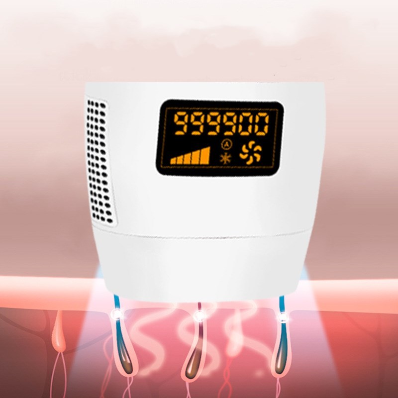 Advanced IPL Laser with Ice Cooling Technology - Professional Hair Removal Device