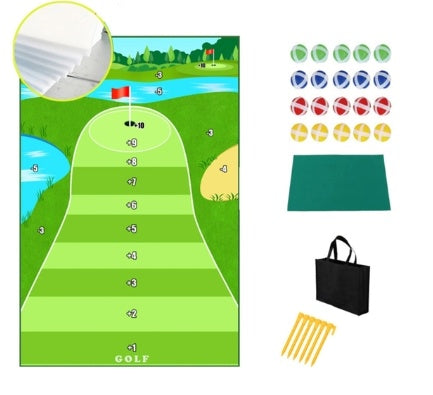 Tapis d'entraînement de Golf pour balançoire, jouets Parent-enfant, trace de balle, tapis directionnel, tampons de chemin de balançoire, tampons de pratique de balançoire