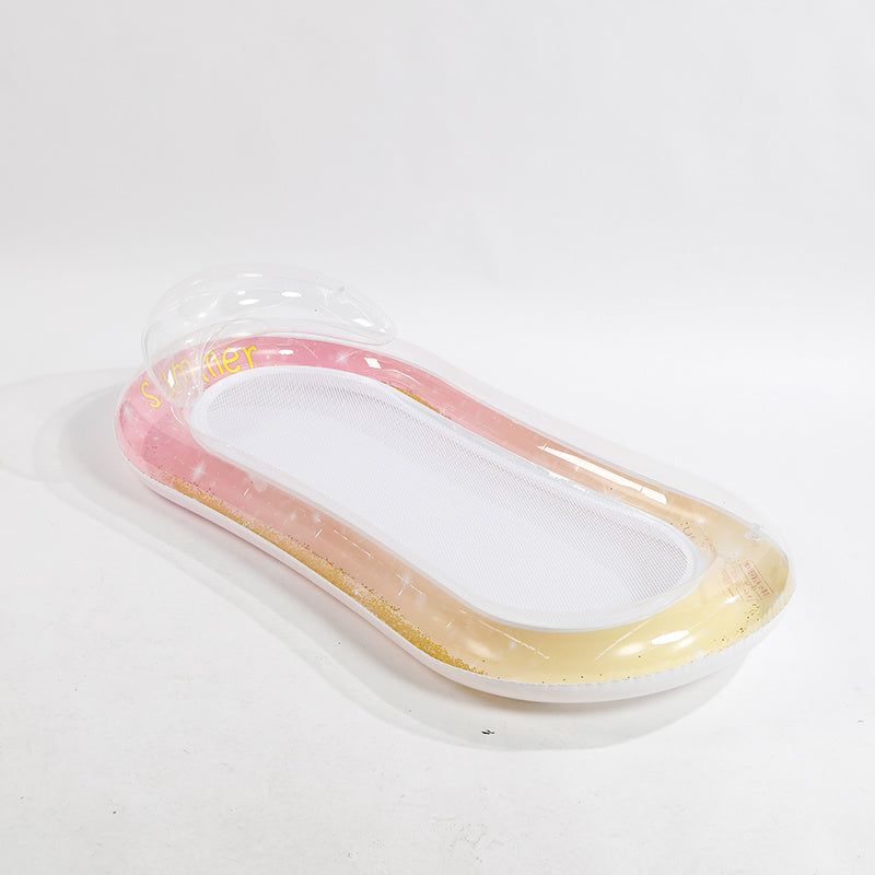 Holiday Pool Float - Stylish Sequin Design