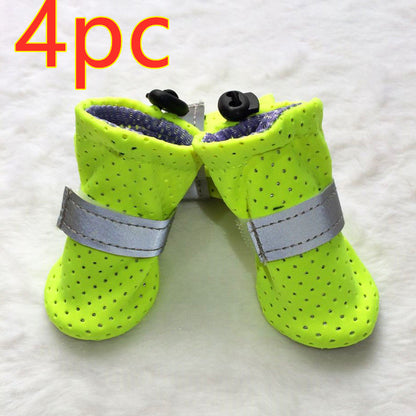 Pet Dog Breathable Wear-resistant And Non-slip Soft Sole Shoes