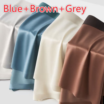 Light-luxury Satin Ice Silk Antibacterial Mens Boxer Briefs