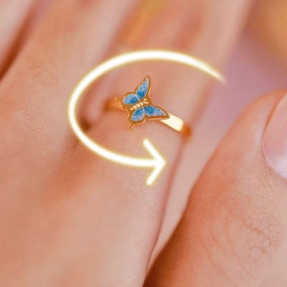 Fingerspinnerringar Fidget-ångestring för kvinnor som lindrar