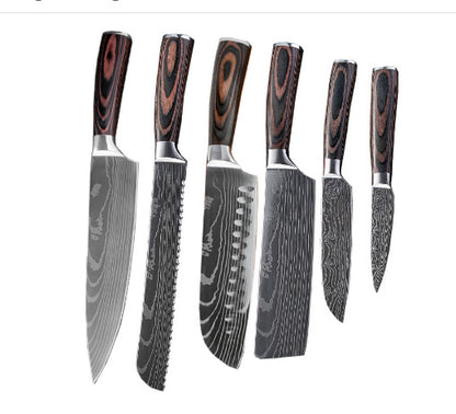 Kockknivar Köksknivar Cleaver Skivknivar