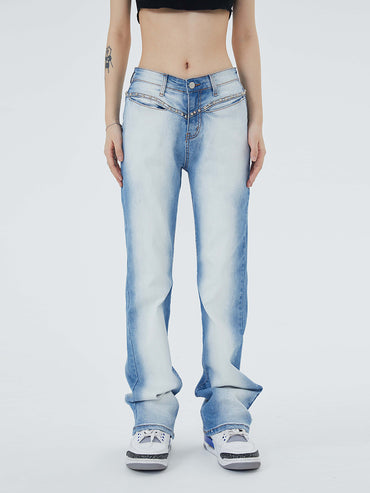 Cowboy Slim Early Autumn Pants Girl