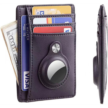 Card Holder Card Holder RFID Anti-theft Brush Tracker Bit Ultra-thin Male Wallet