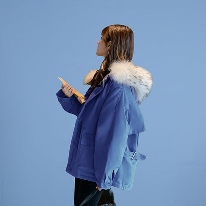 Manteau d'hiver ample pour femmes, vêtements de pain