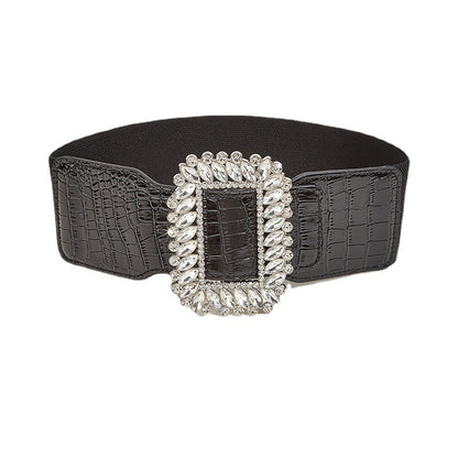 Ceinture large de style coréen pour femmes de style européen et américain