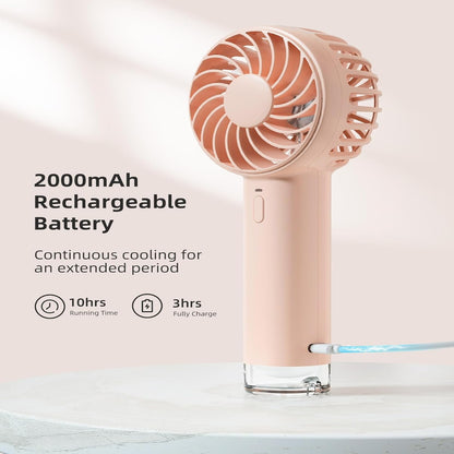 Holiday Relaxation: Portable Cooling Fan for Summer Comfort
