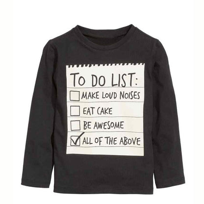 Barn Pojkar Kläder Set Baby Pojke Casual Kläder Vår Höst Bomull Långärmad T-shirt Byxor 2st Kostym För 3-7 År