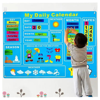 Children's Early Education 3DIY Three-dimensional Felt Game Pack Story Board Learning Board Printing Dinosaur Animal