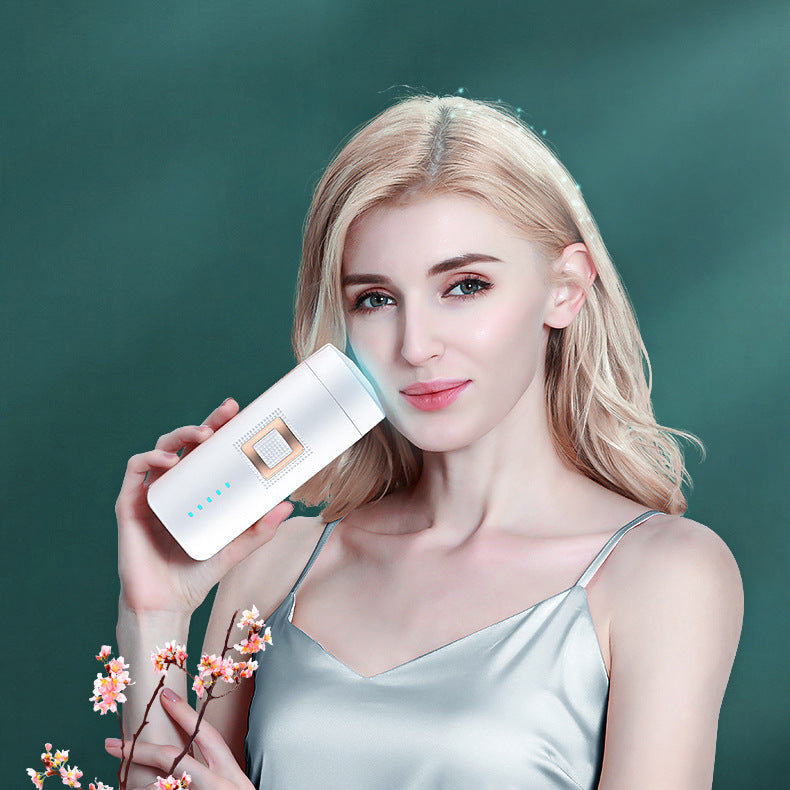 Photon Laser Hair Removal Instrument - White 60W 5-Gear 16x7x3cm System
