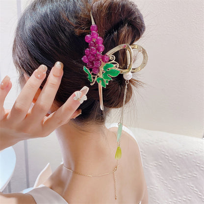 Nya Frukt Håraccessoarer Antika Stil Accessoarer Klämma