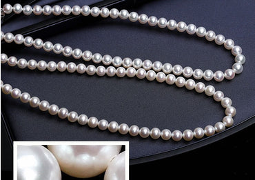 Pearl necklace.