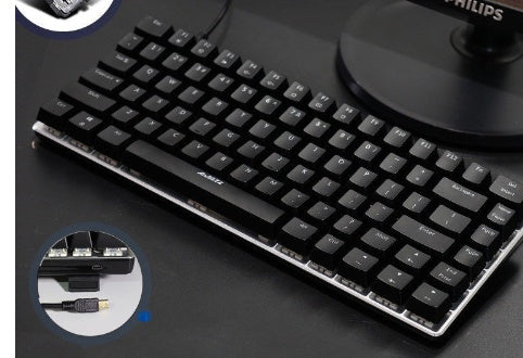 Heijue AK33 Gaming Computer Notebook Mechanical Keyboard