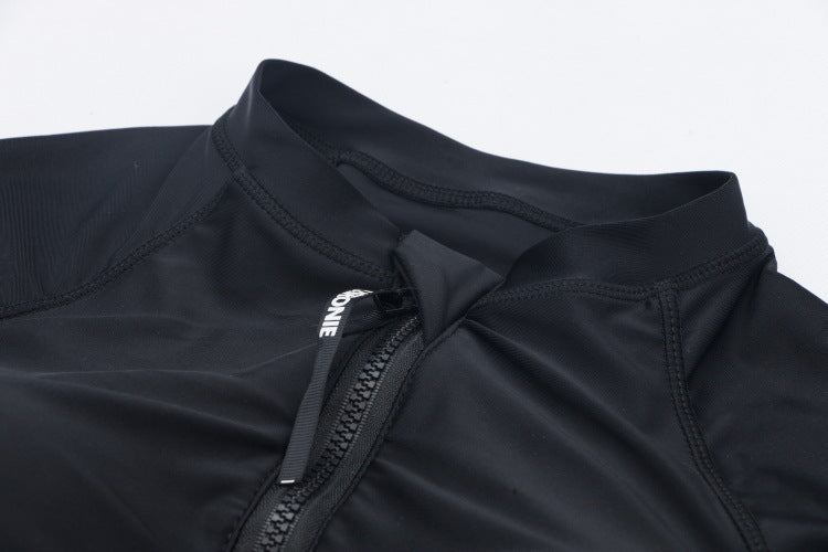 Long Sleeve Short Pants Swimsuit Bathing Wetsuit
