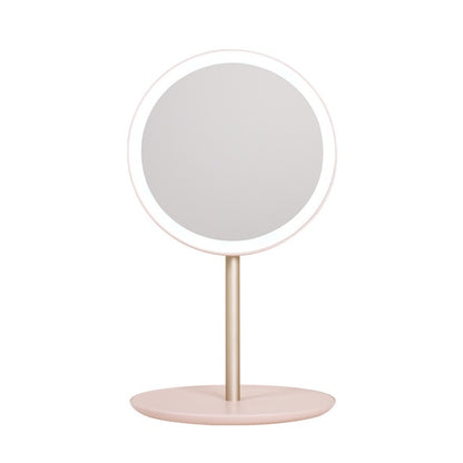 Miroir de maquillage pliable à LED