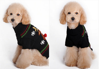 Christmas Pet Sweater Winter Keep Warm